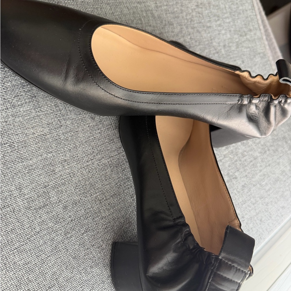 Everlane Day Block Heel Black Women's Shoes Size 10/9 - Picture 3 of 9
